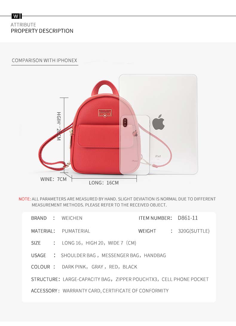 Mini Backpack 861-11