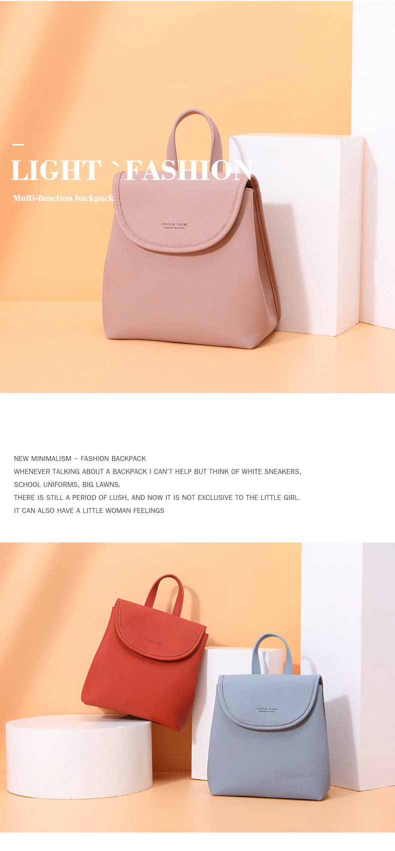 Mini Backpack D961-6