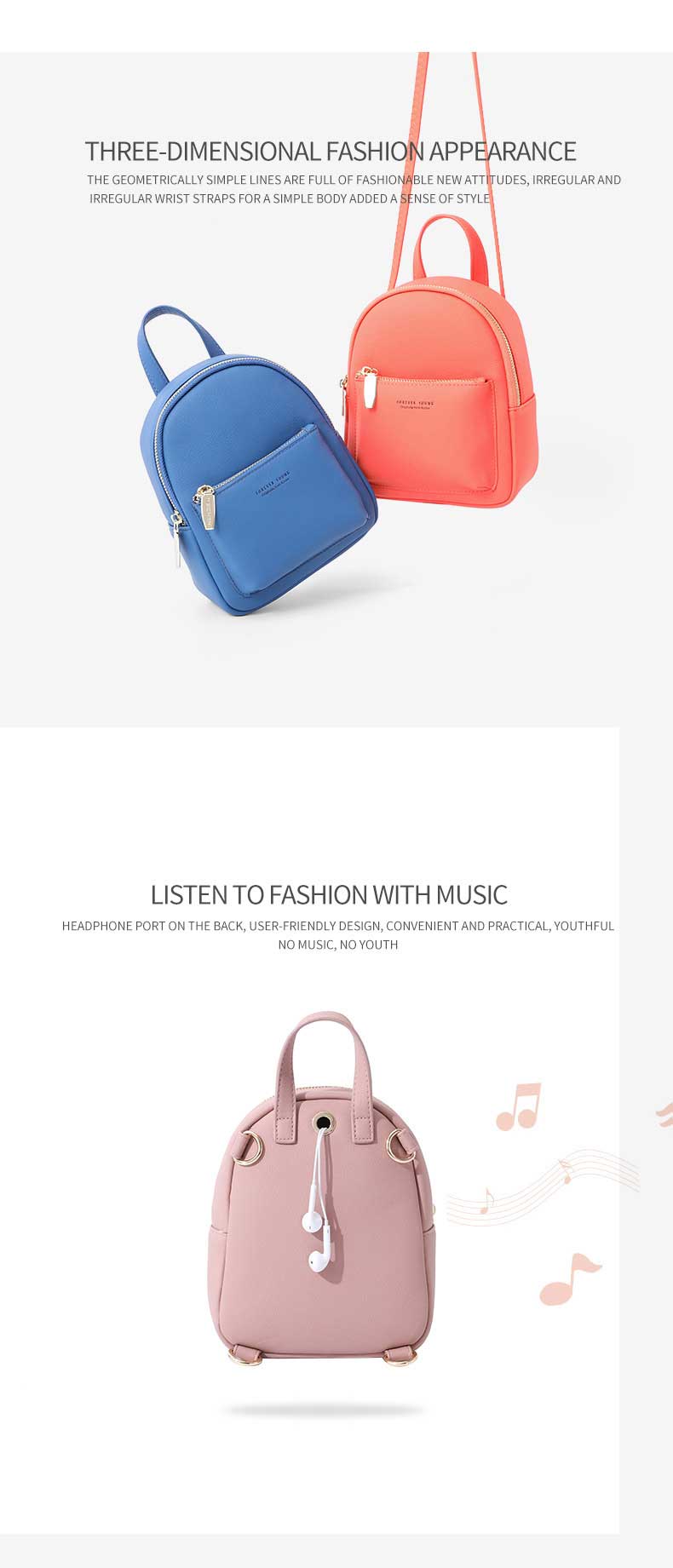 Mini Backpack D961-7