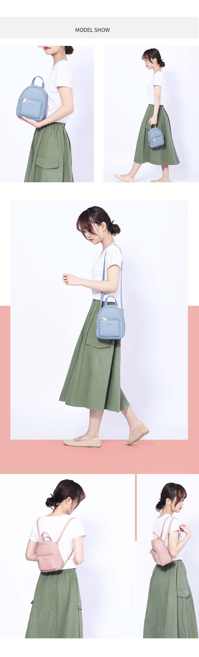 Mini Backpack D961-7