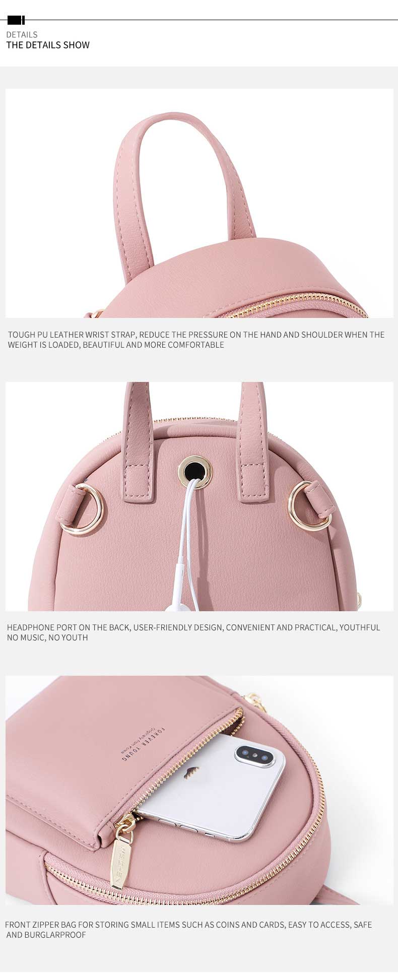 Mini Backpack D961-7