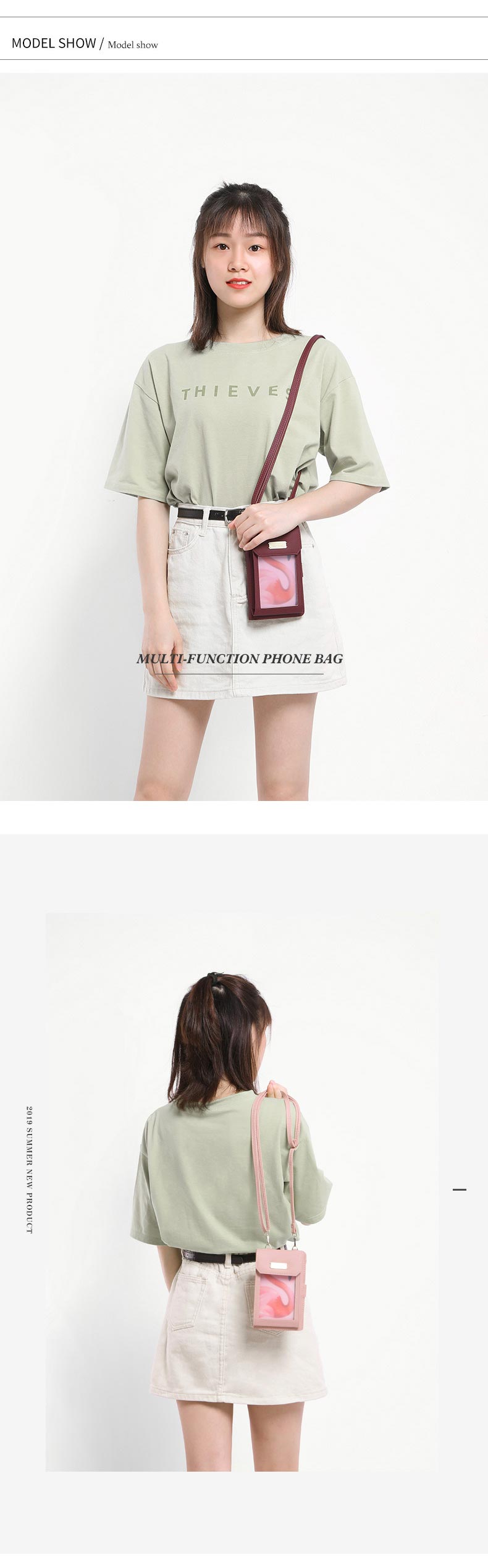 Ladies Shoulder Bag F9705-1