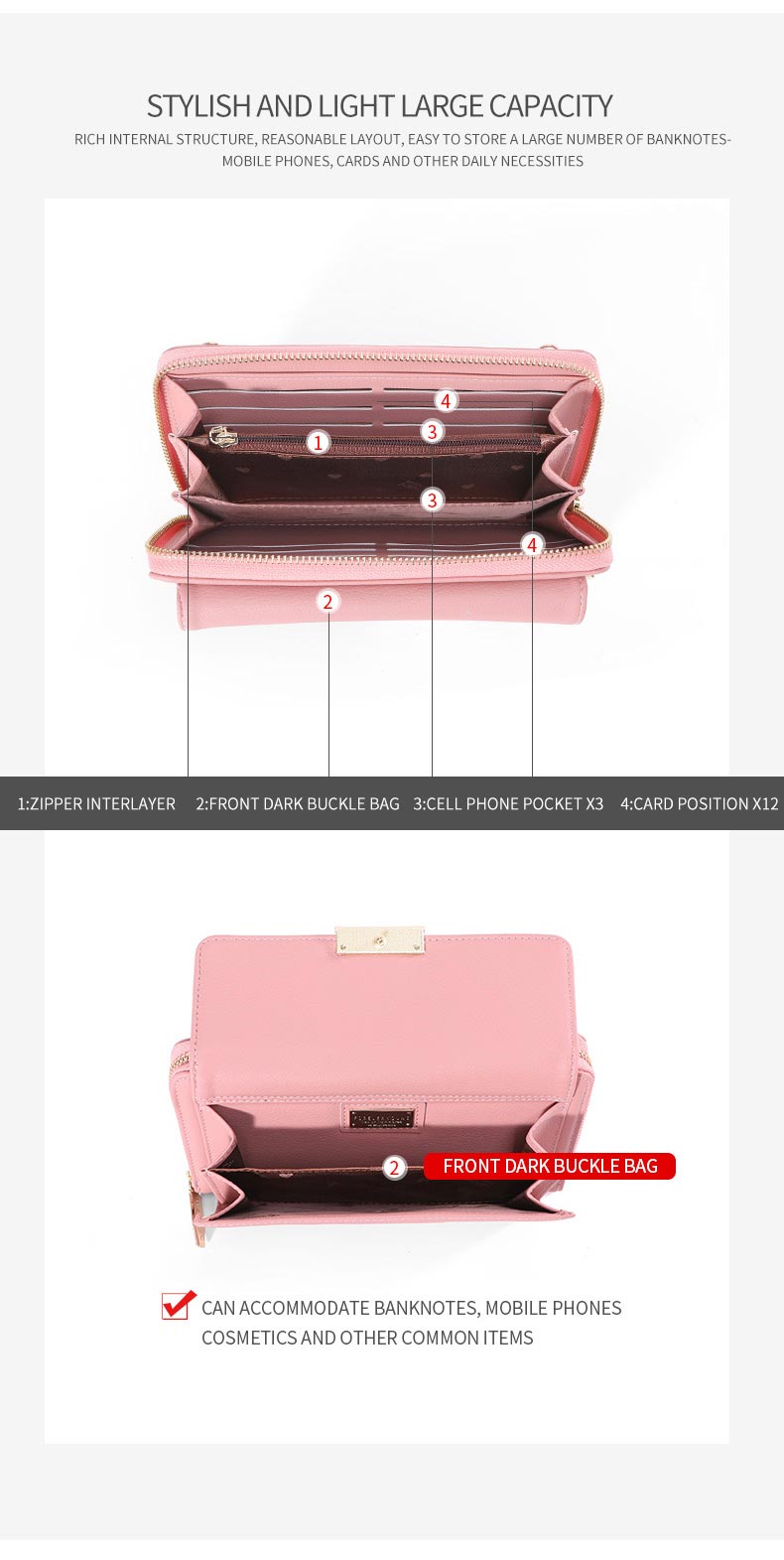 Ladies Shoulder Bag F9570-10