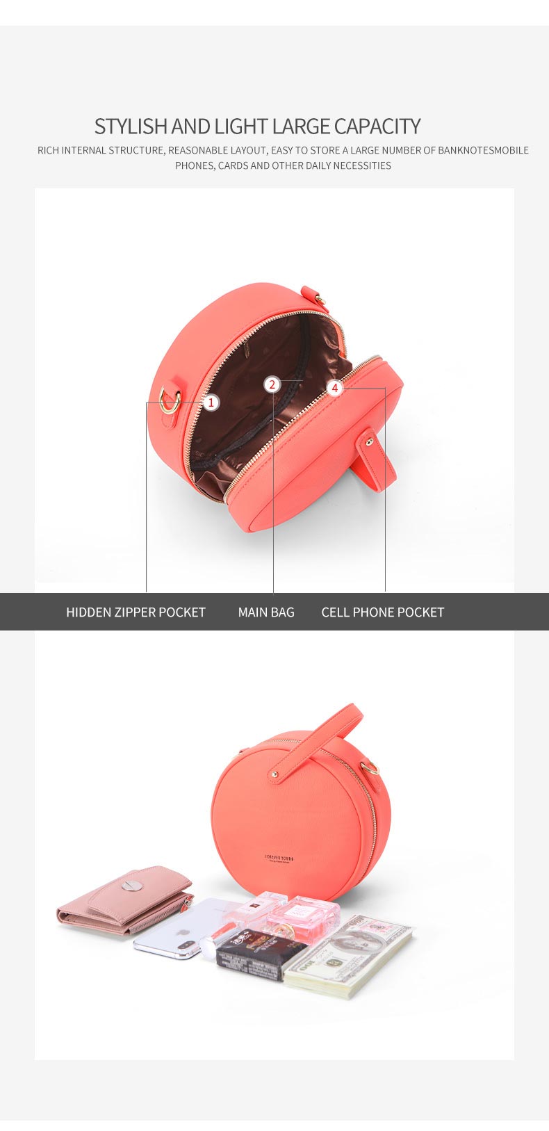 Ladies Shoulder Bag D877-1