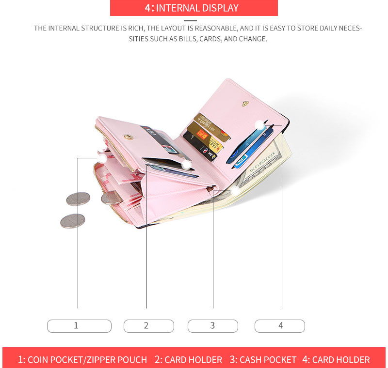 Ladies Fashion Wallet B367-1