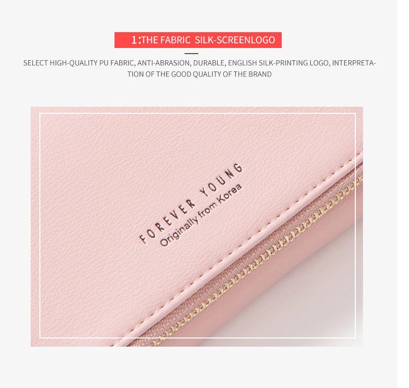 Ladies Fashion Wallet B762-1B