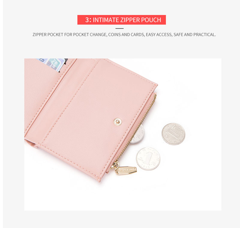 Ladies Fashion Wallet B762-1B
