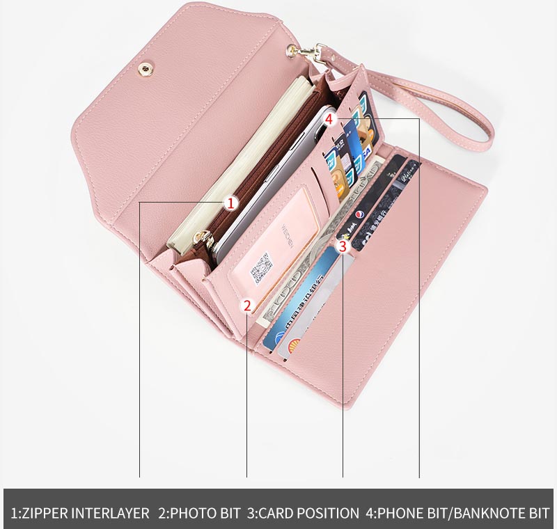 Ladies Fashion Wallet A8513-48