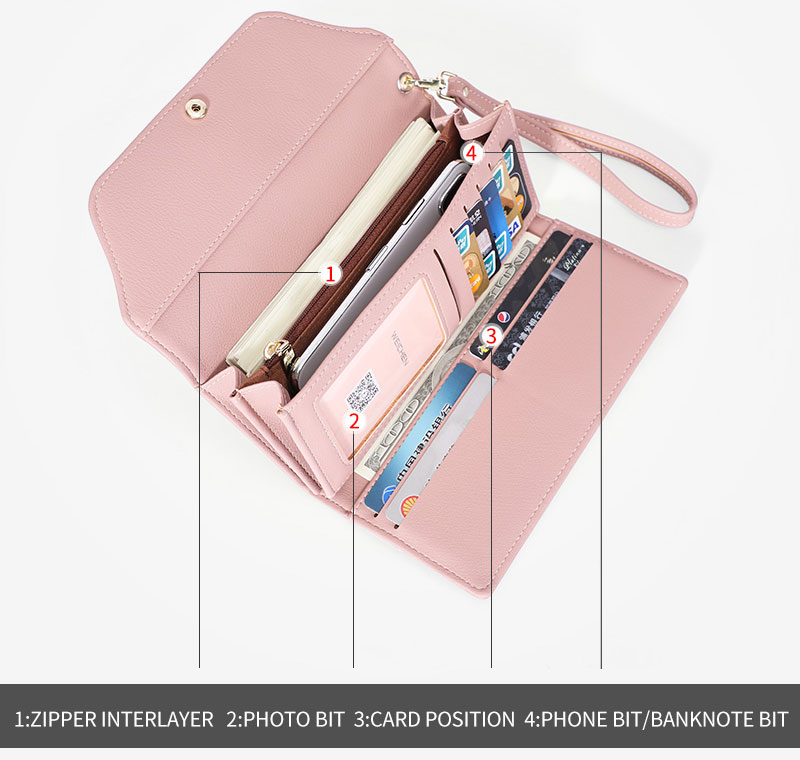 Ladies Fashion Wallet A8513-48