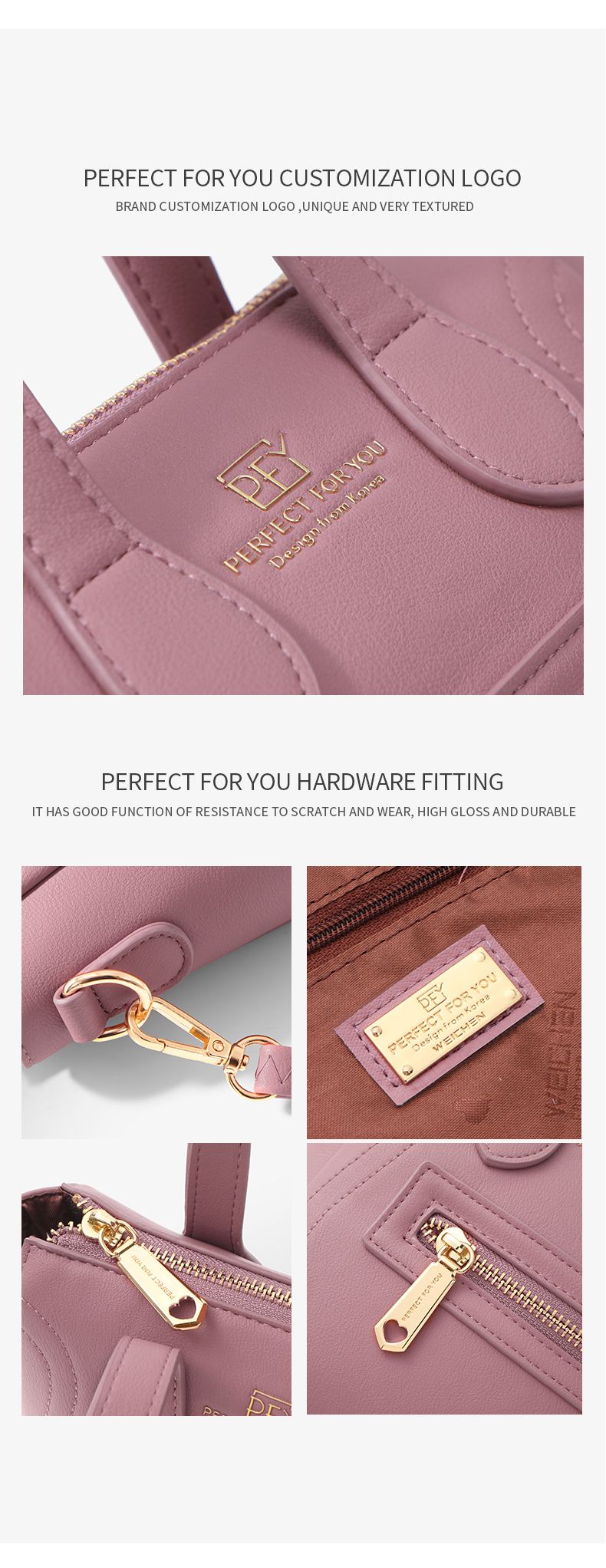 Ladies Shoulder Bag D6982-002