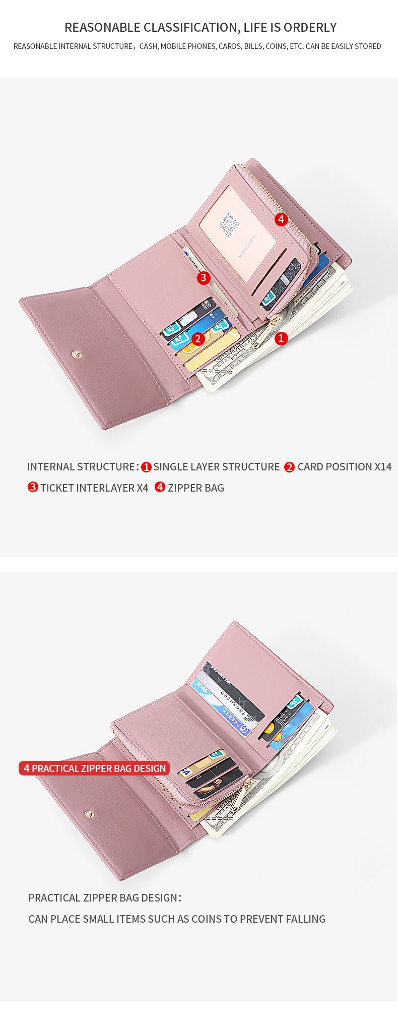 Ladies Fashion Wallet 6925-001
