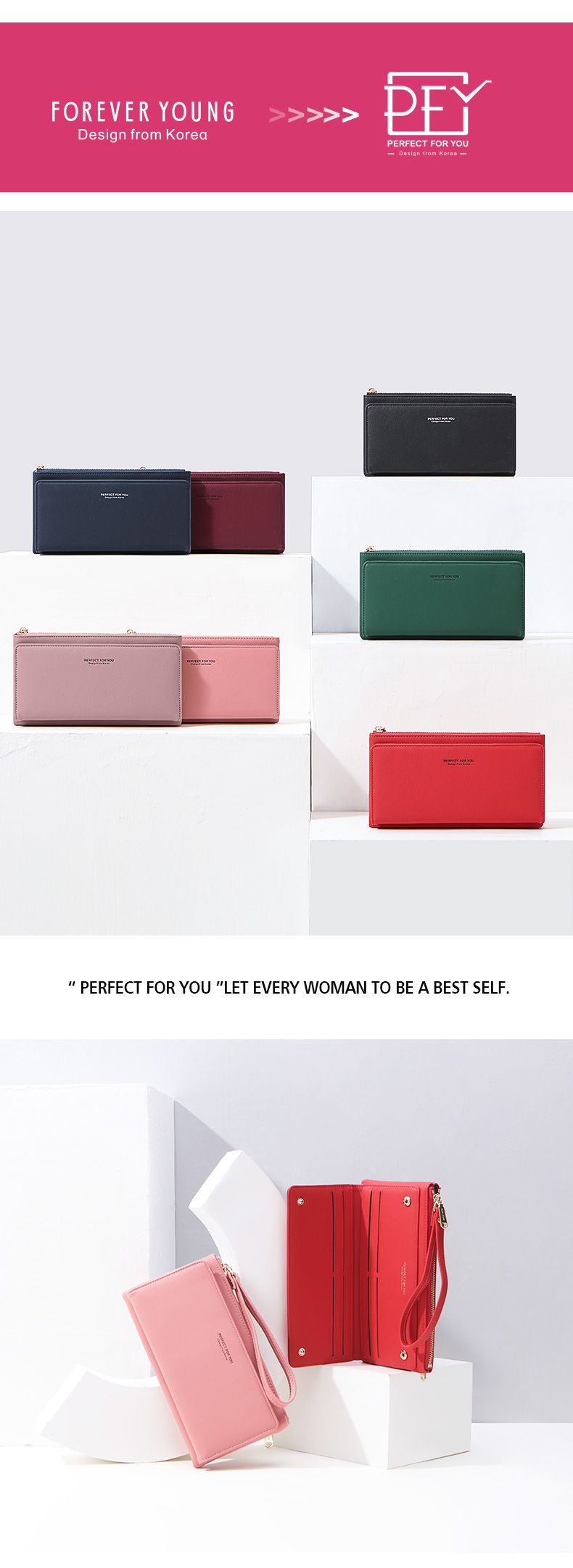 Ladies Fashion Wallet 6931-001