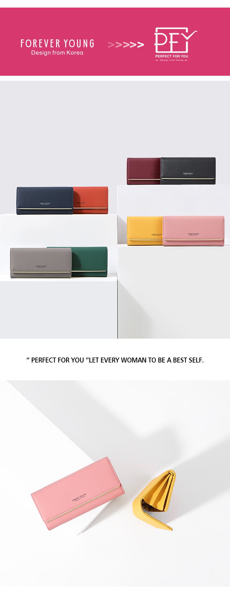 Ladies Fashion Wallet 6901-027