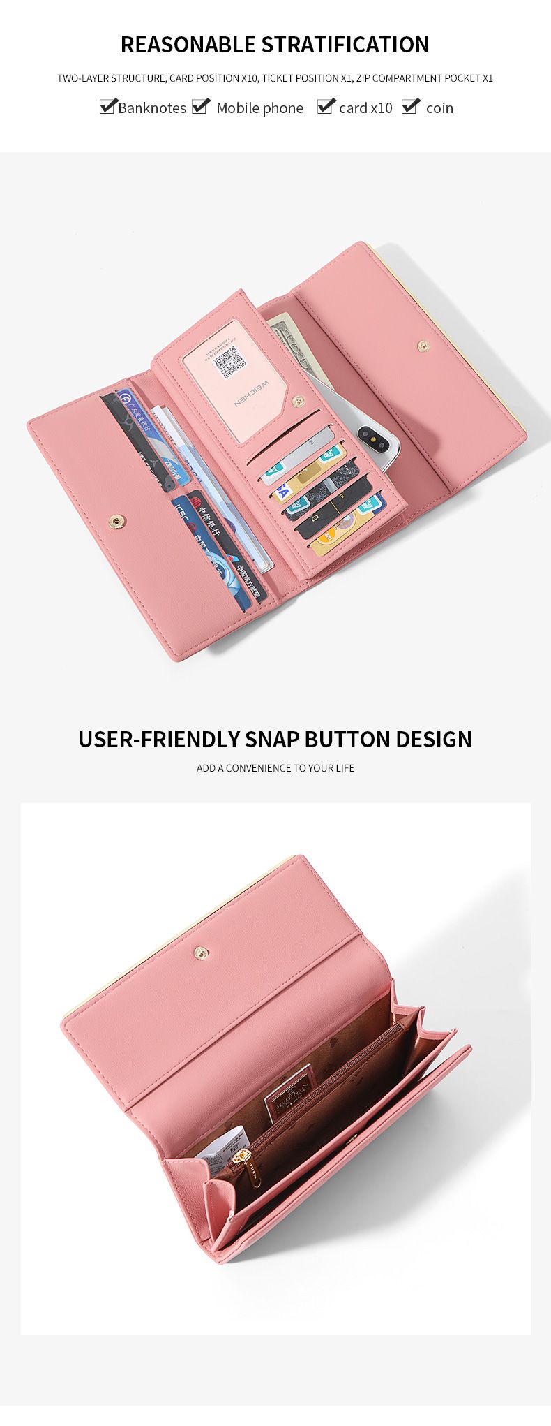 Ladies Fashion Wallet 6901-027