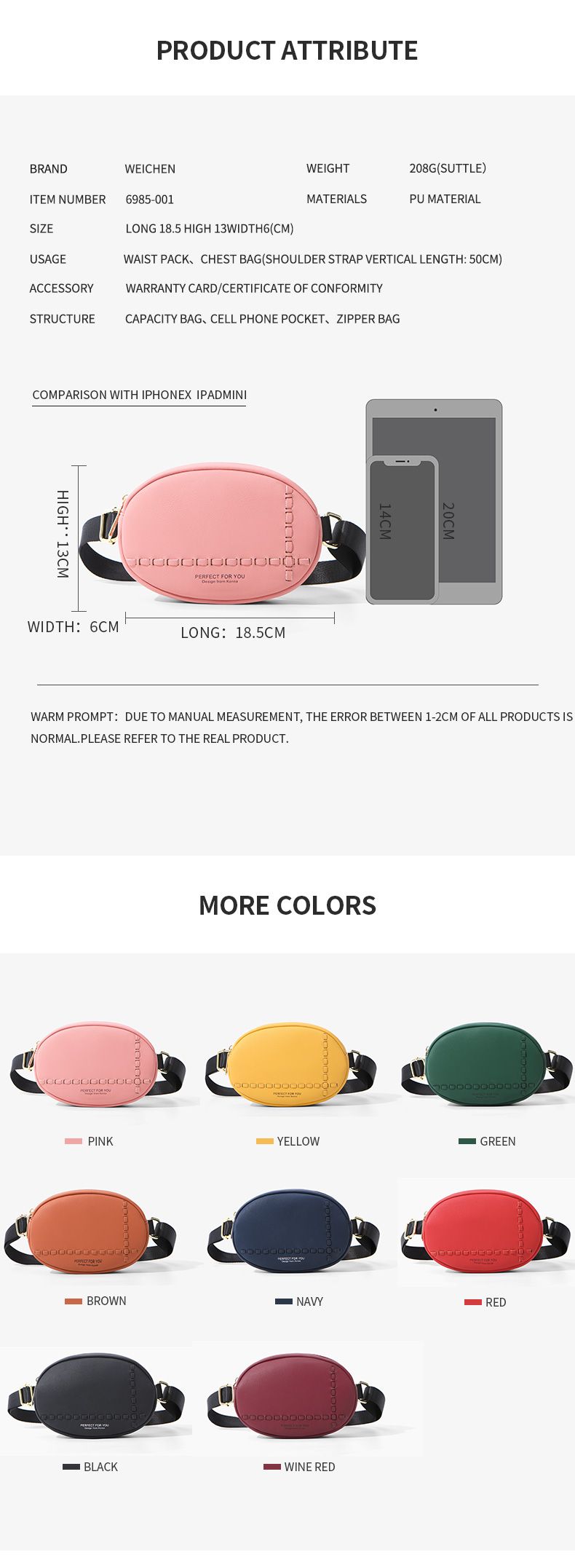 Ladies Shoulder Bag 6985-001