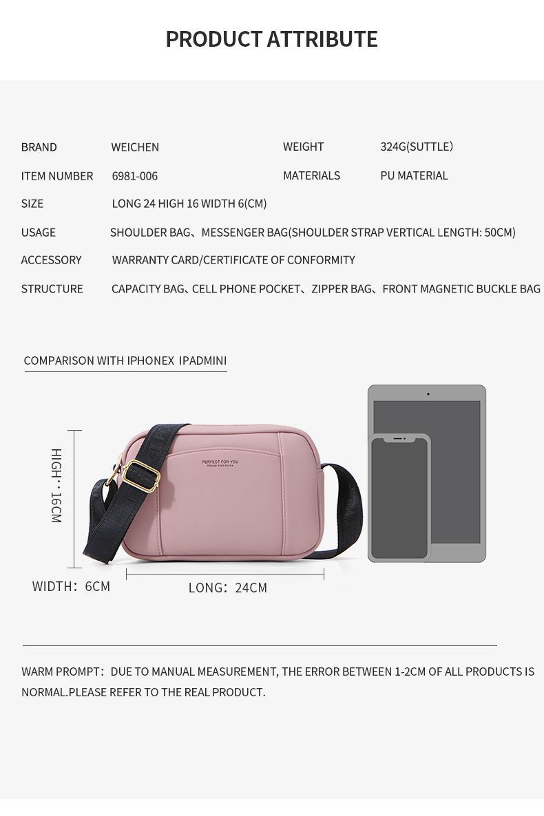 Ladies Shoulder Bag 6991-006
