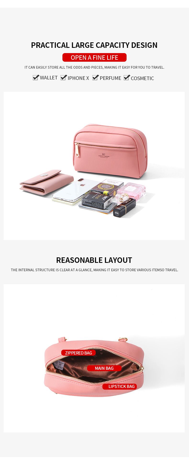 Ladies Shoulder Bag 6981-010