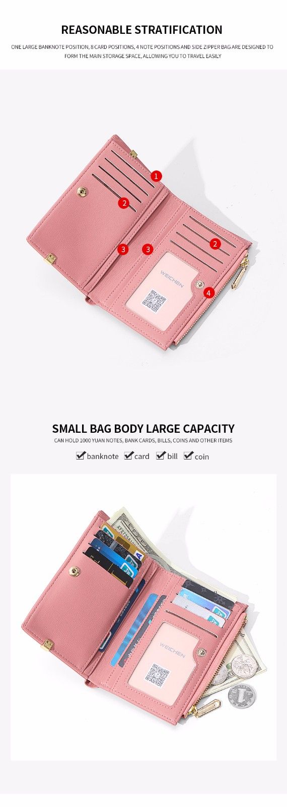 Ladies Fashion Wallet 6904-002