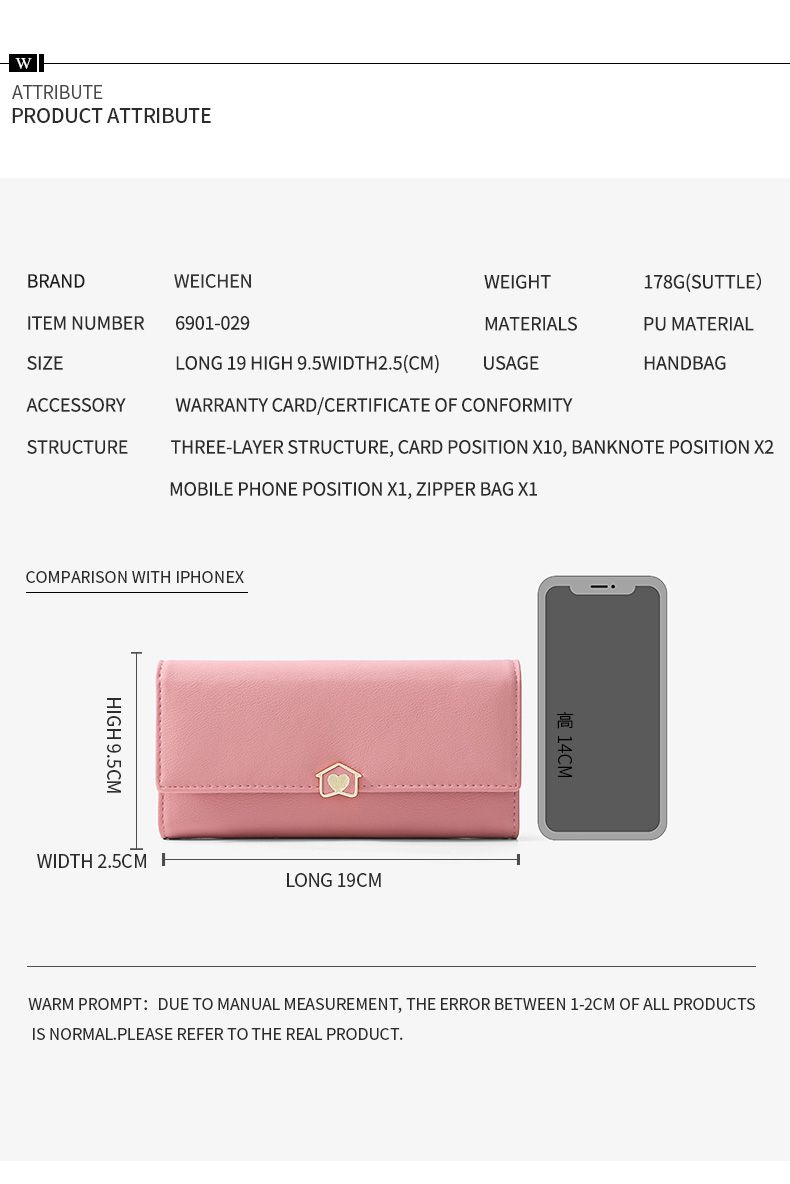 Ladies Fashion Wallet 6901-029