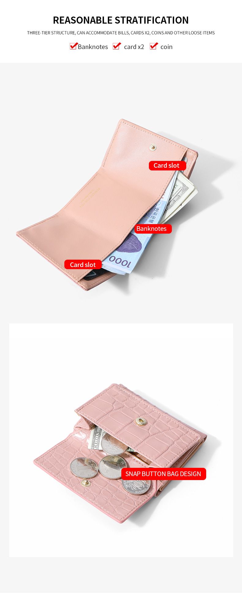 Perfect For You Ladies Fashion Wallet 6946-001