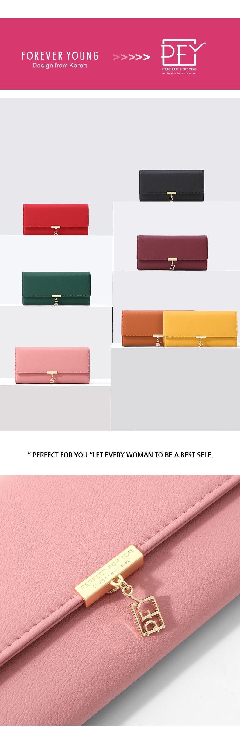 Perfect For You Ladies Fashion Wallet 6901-028