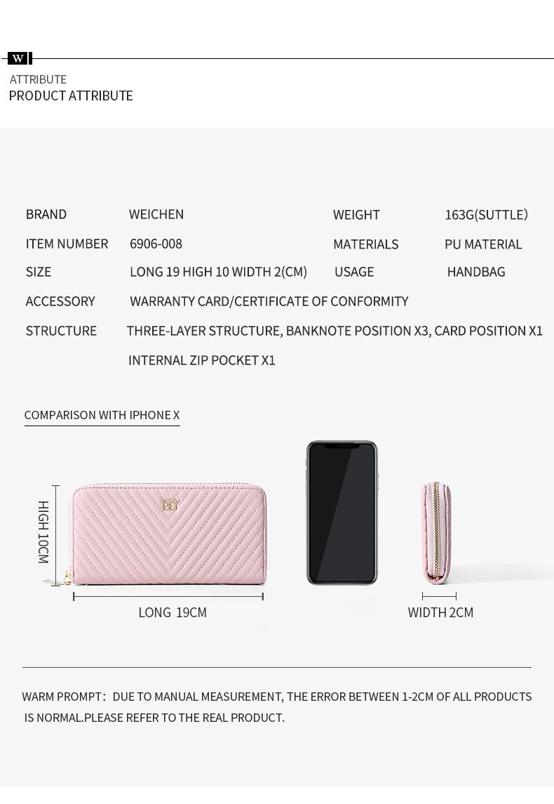 The new perfect for you purse x6906-008