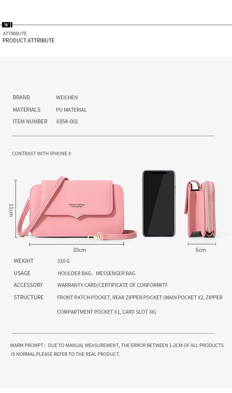 The new perfect for you purse LG6954-001