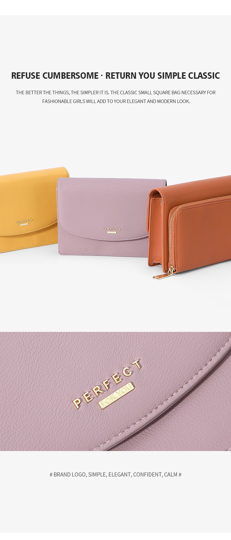 The new perfect for you purse LG6955-001