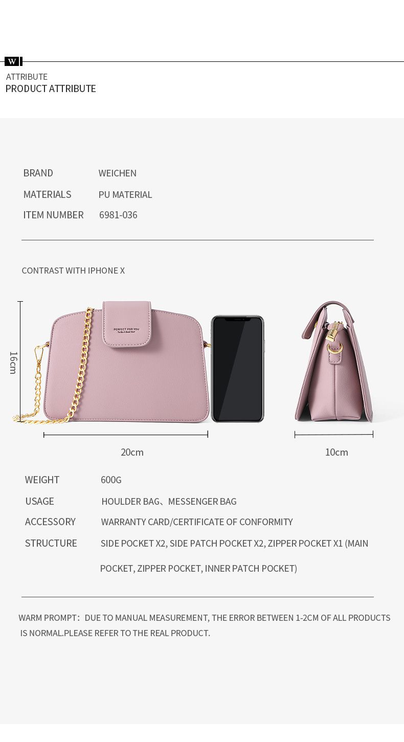 The new perfect for you purse FK6981-036