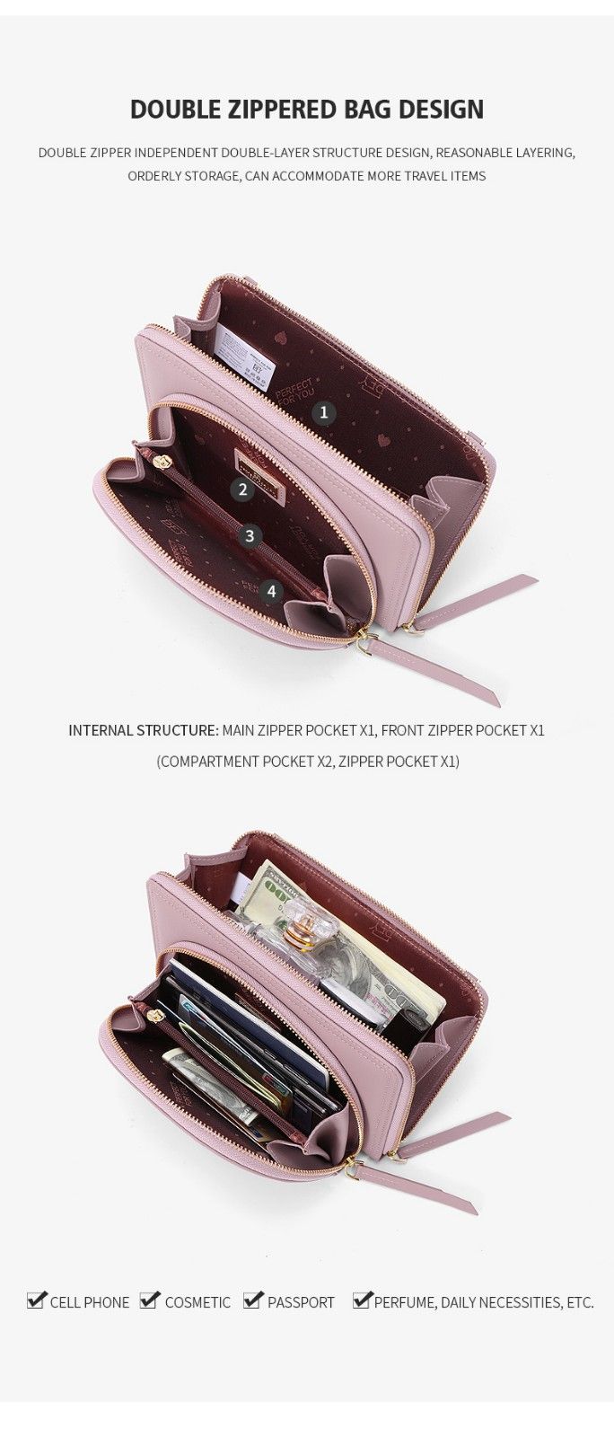 The new perfect for you shoulder bag 6956-001