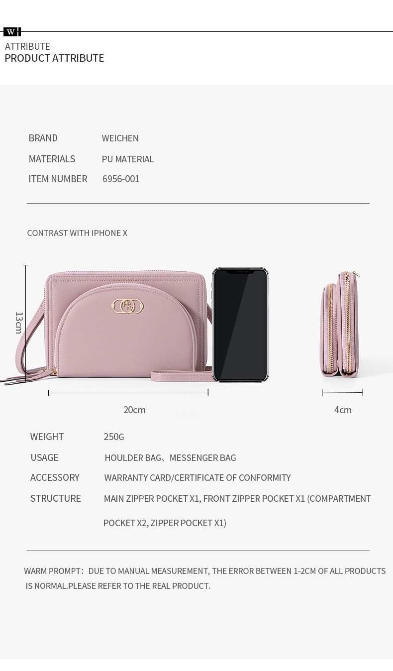The new perfect for you shoulder bag 6956-001