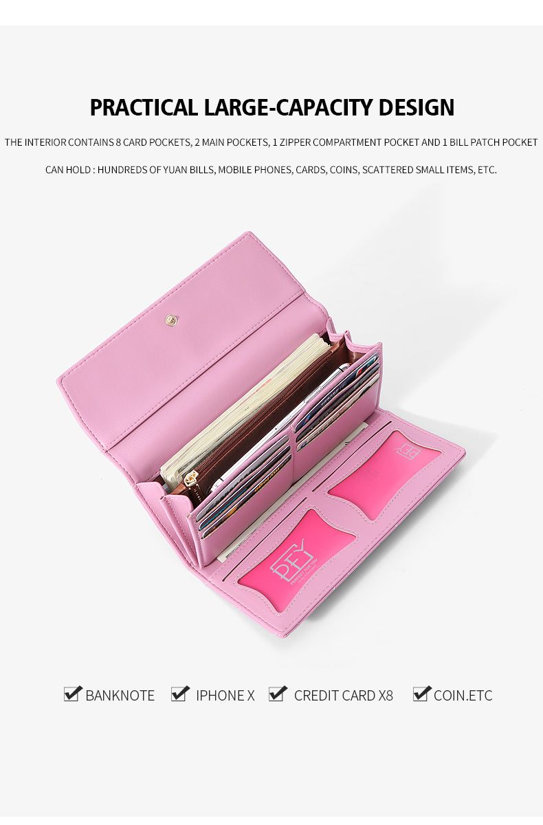 Ladies Fashion Wallet 6060-004