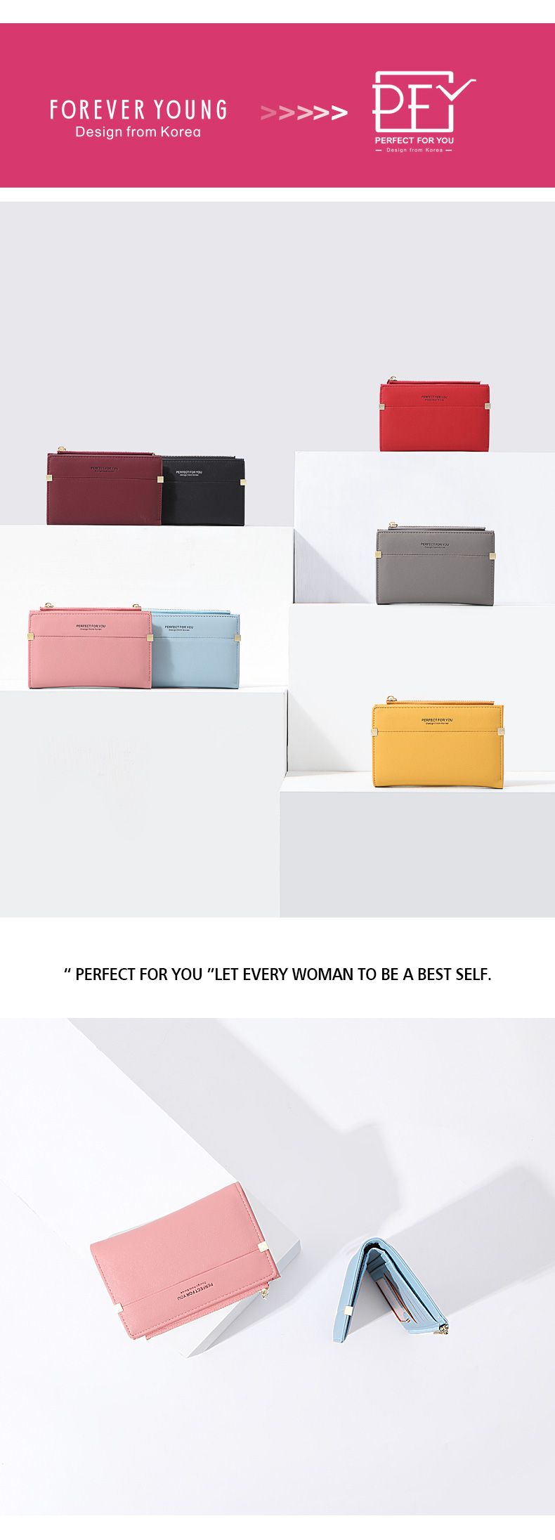 Ladies Fashion Wallet 6904-002