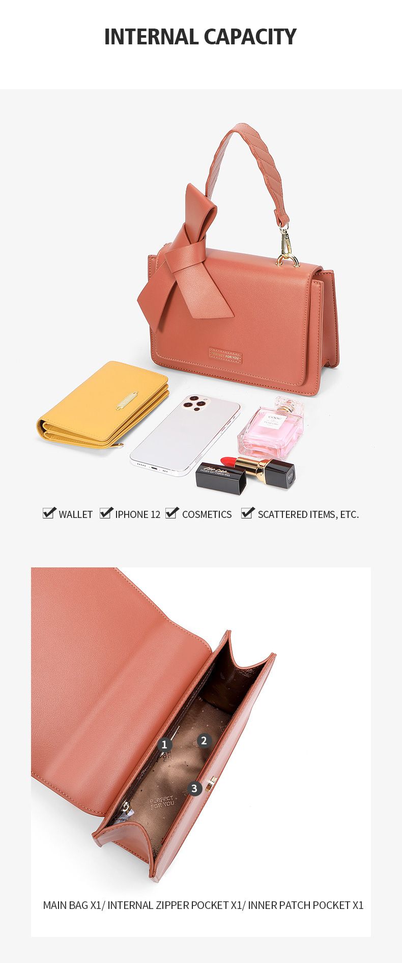 Ladies Shoulder Bag 6982-028