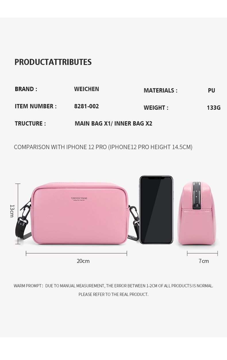 Ladies Shoulder Bag JQ8281-002