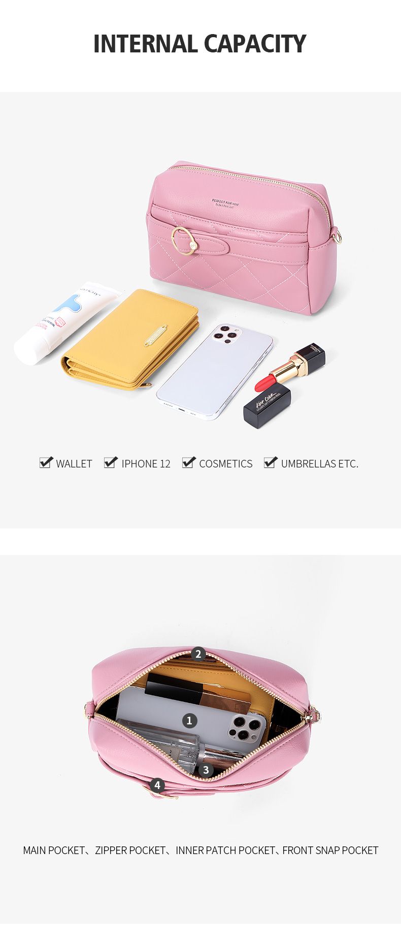Ladies Shoulder Bag DL6981-060