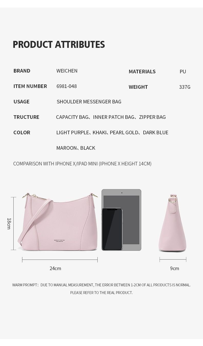 Ladies Shoulder Bag FK6981-048
