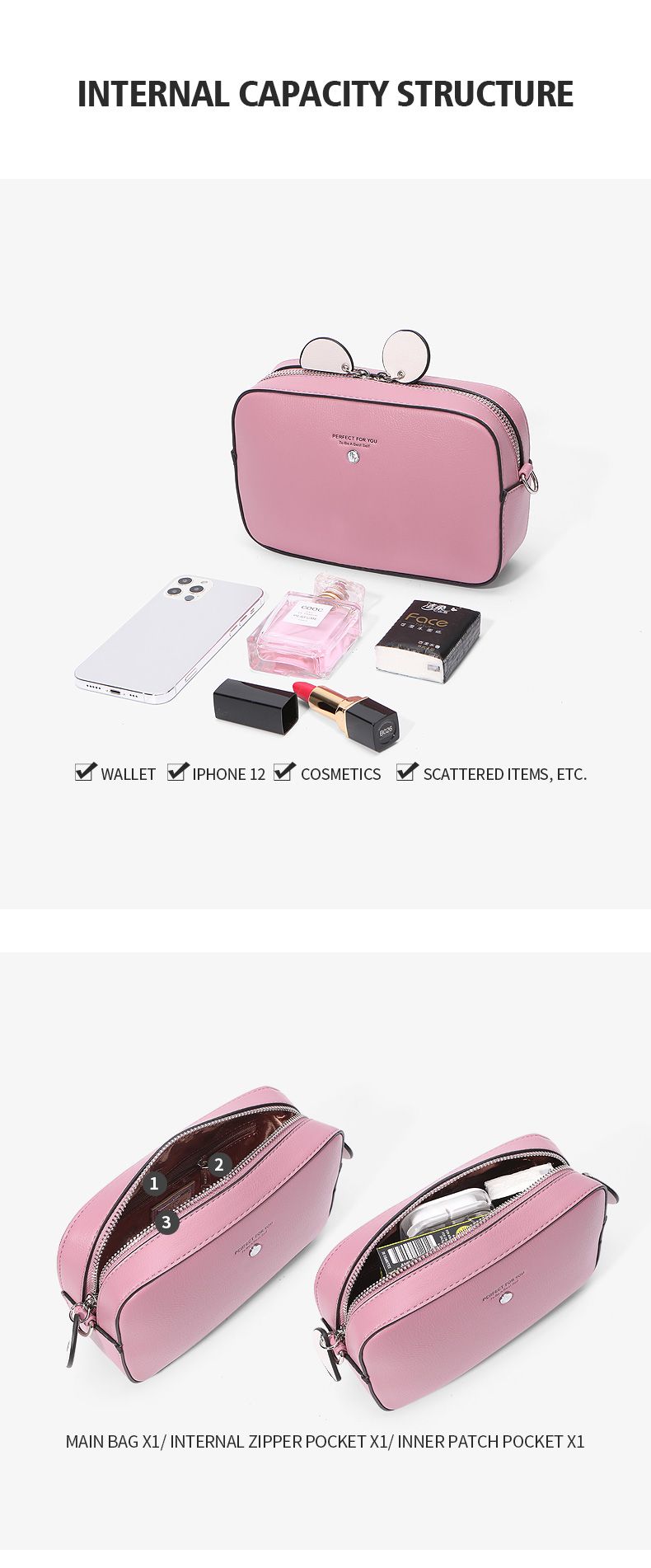 Ladies Shoulder Bag DL6981-059