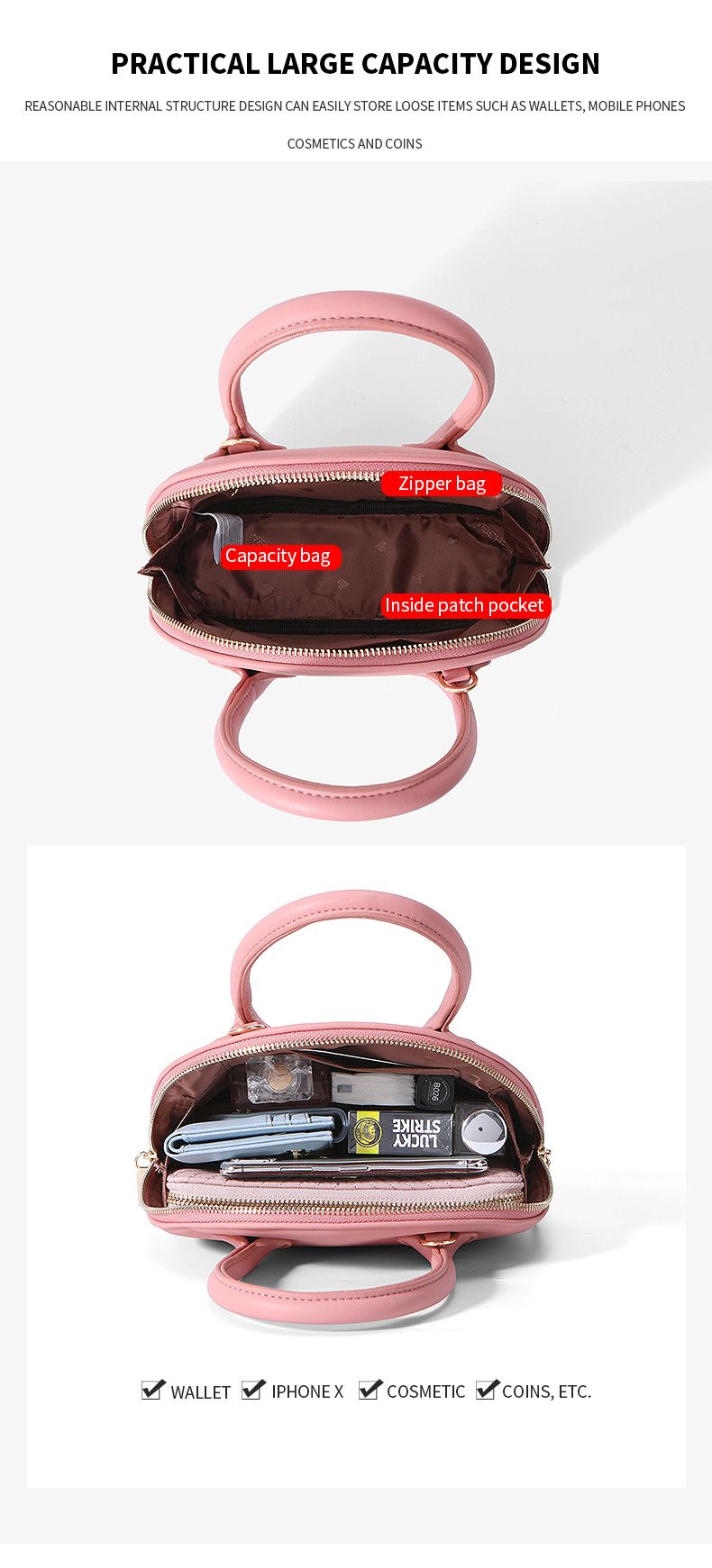 Ladies Handbag FK6982-009