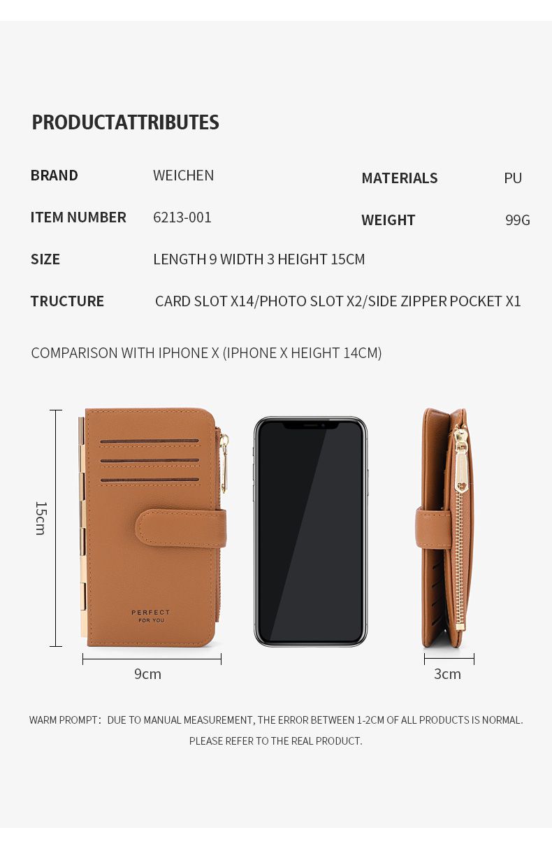 Ladies Fashion Wallet HC6213-001