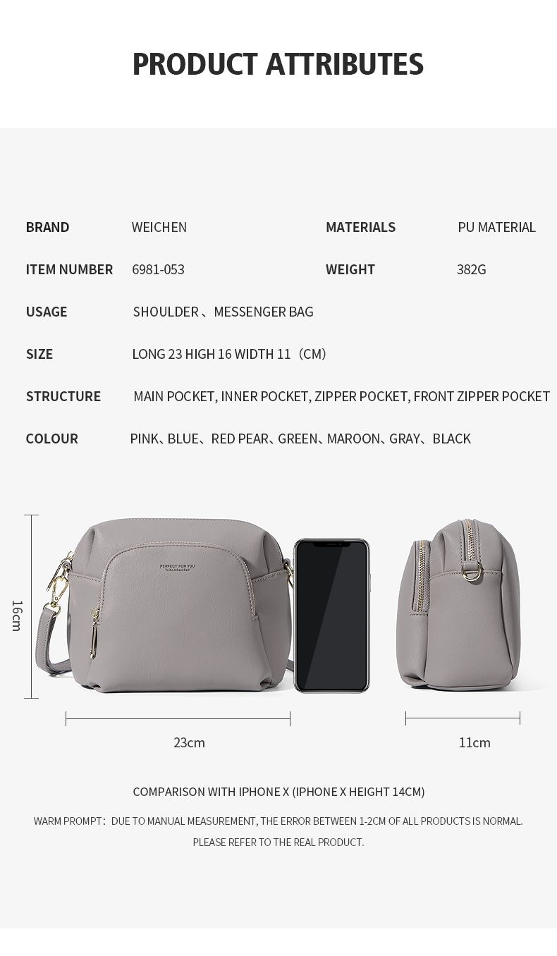 Ladies Shoulder Bag DL6981-053
