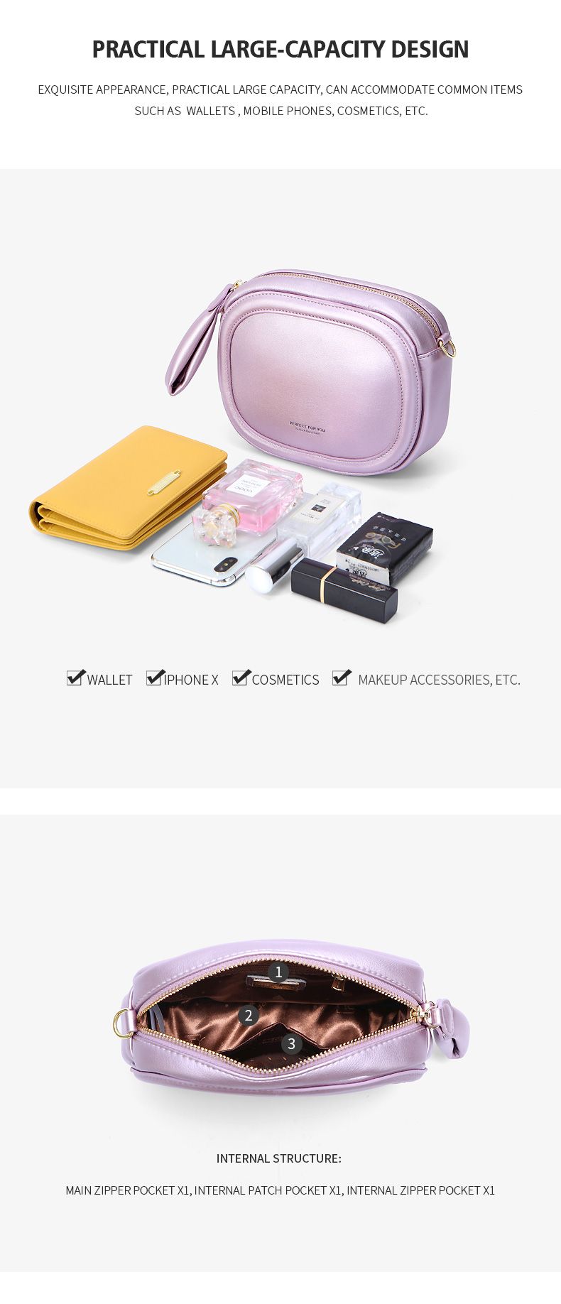 Ladies Shoulder Bag DL6981-045