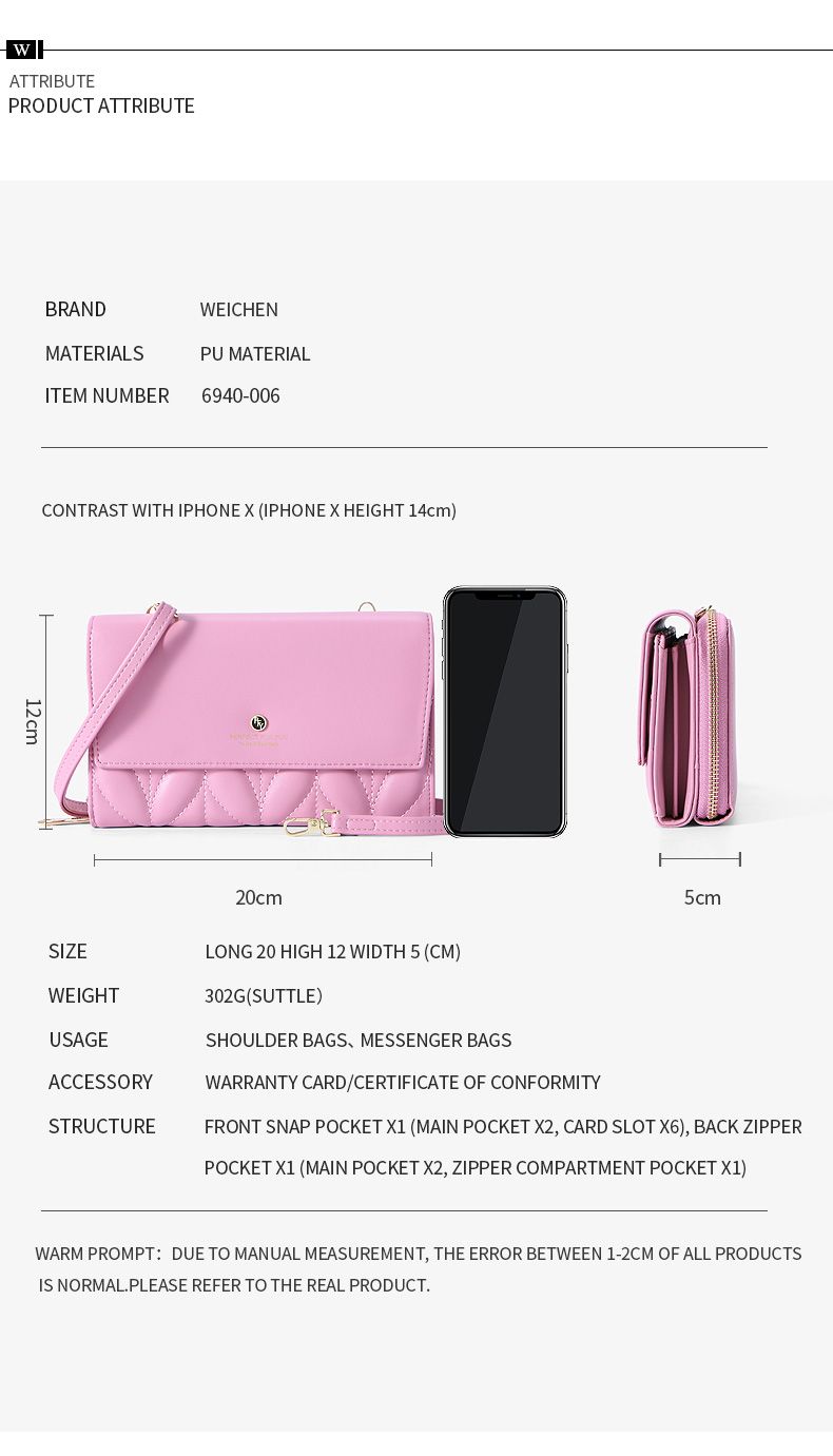 Ladies Shoulder Bag LG6940-006