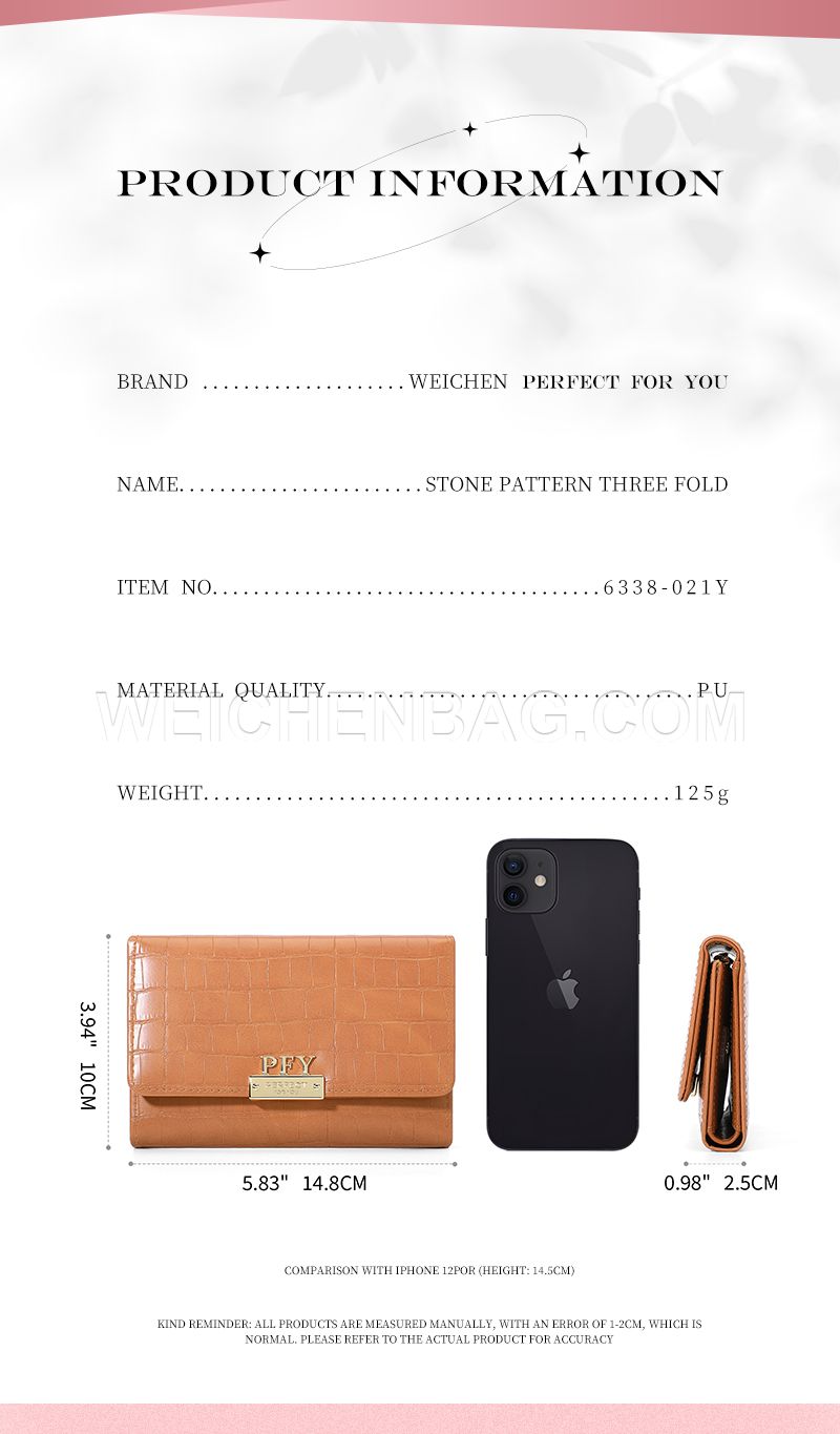 Ladies Wallet 6338-021Y