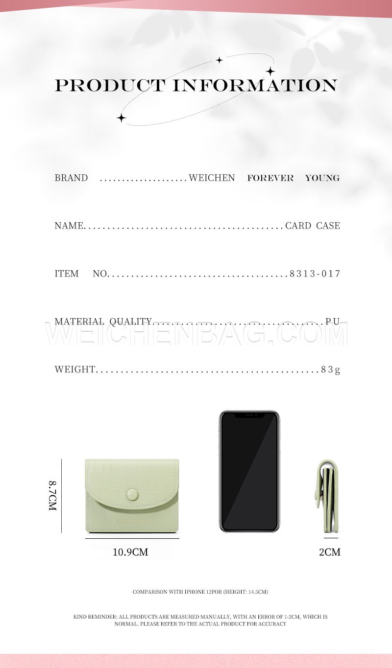 Ladies Fashion Wallet 8313-017