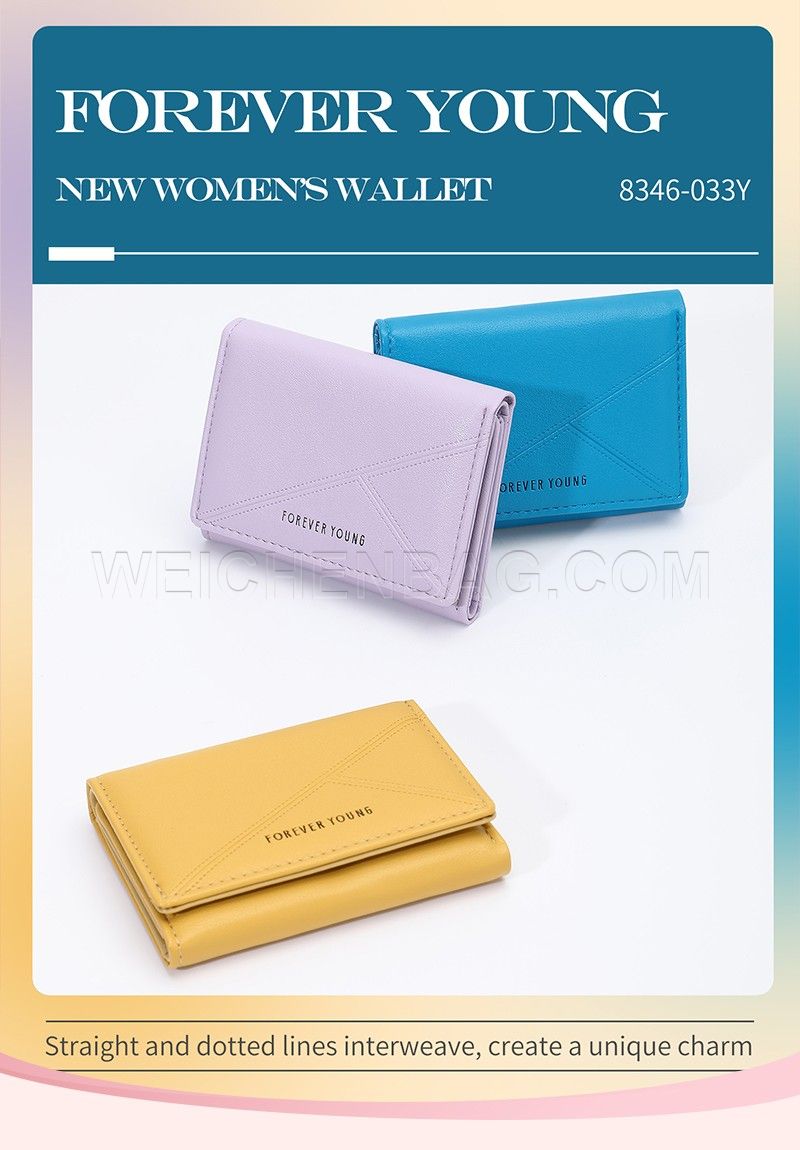 Ladies Short Purse 8346-033Y