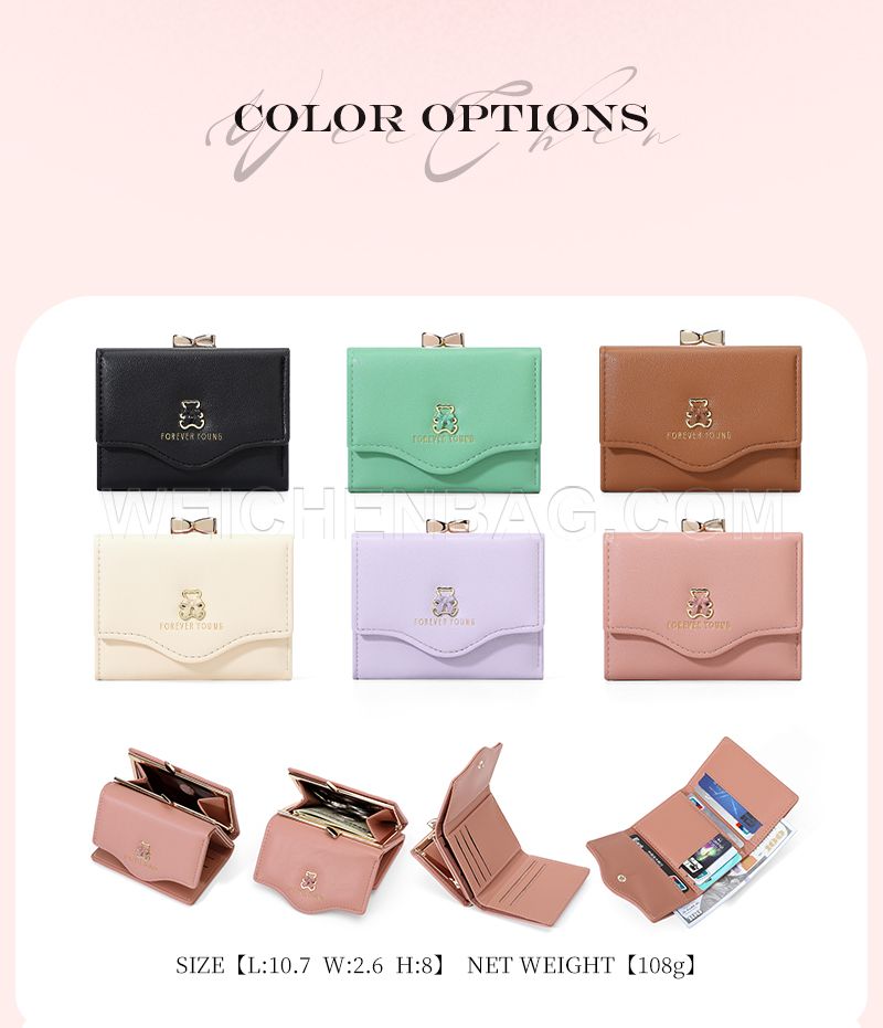 Ladies Short Purse 8421-001Y