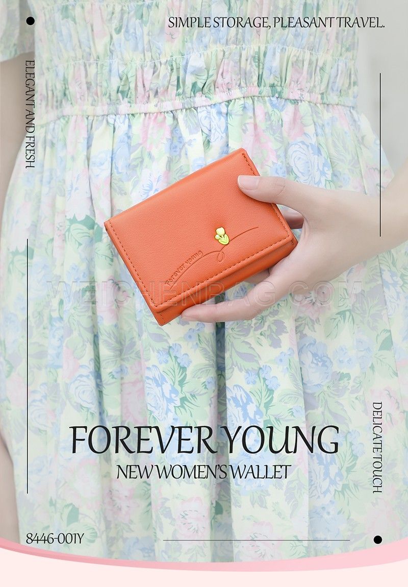 Ladies Short Purse 8446-001Y