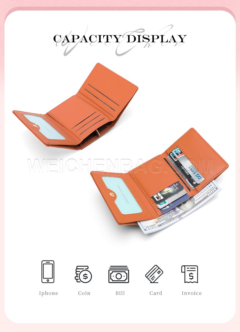 Ladies Short Purse 8446-001Y