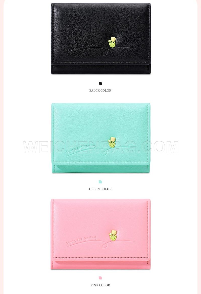 Ladies Short Purse 8446-001Y